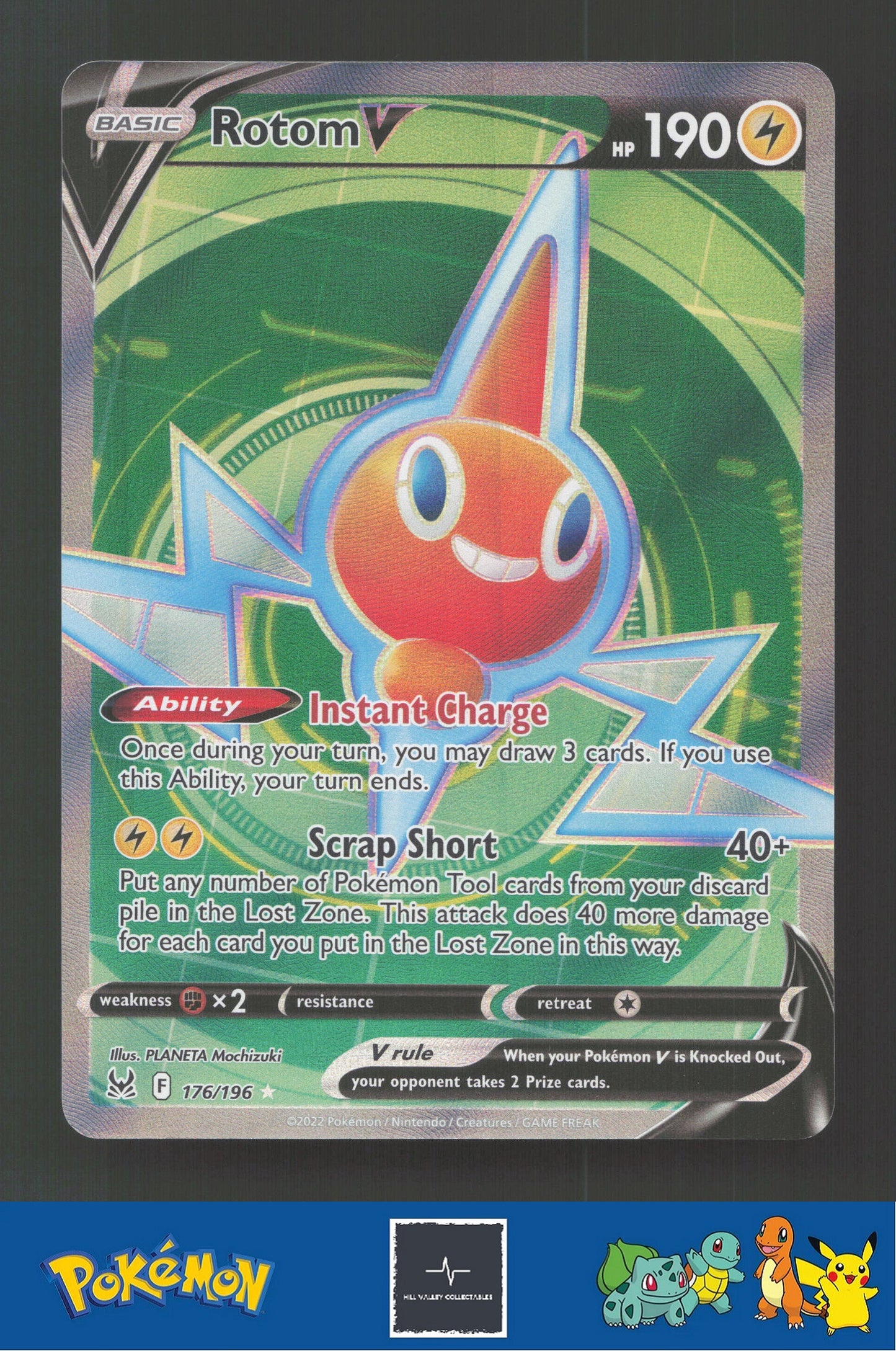 2022 Pokemon Lost Origin 176/196 Rotom V
