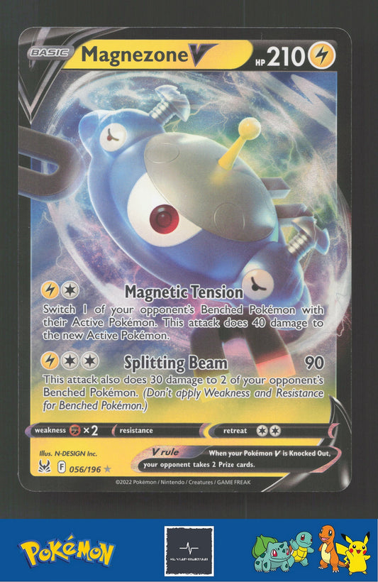 2022 Pokemon Lost Origin 056/196 Magnezone V