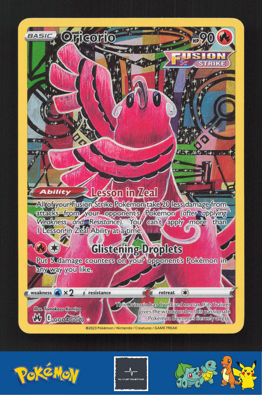 2023 Pokemon SWSH Crown Zenith GG04/GG70 Oricorio