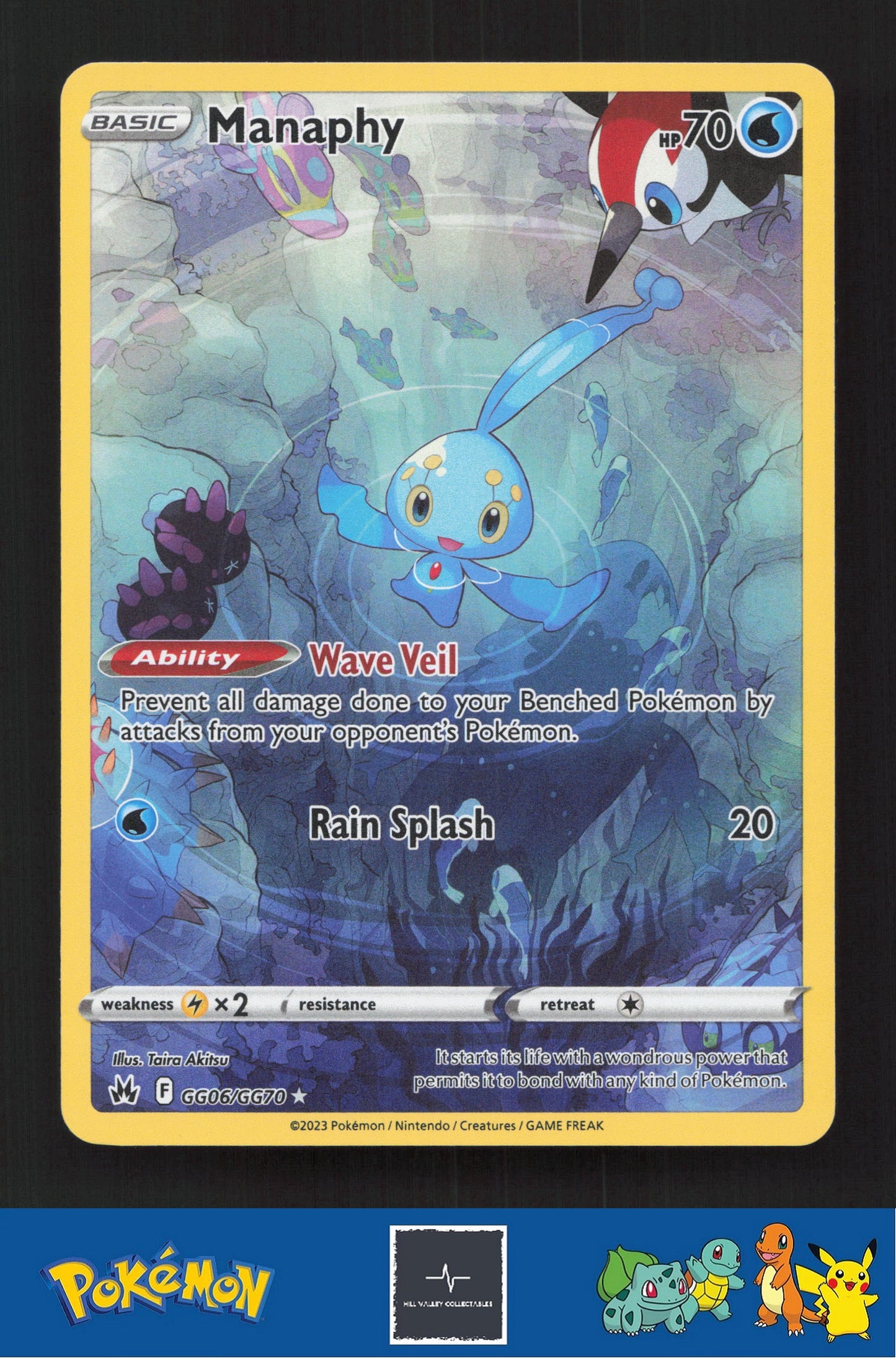 2023 Pokemon SWSH Crown Zenith GG06/GG70 Manaphy