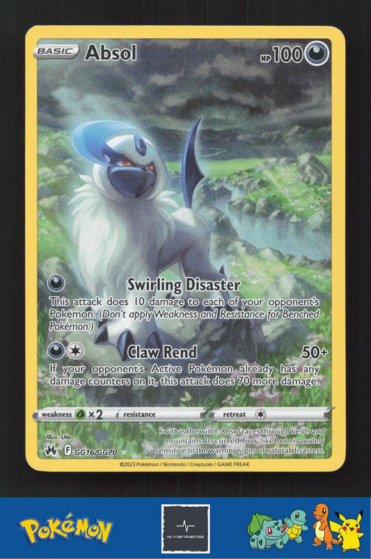 2023 Pokemon SWSH Crown Zenith GG16/GG70 Absol