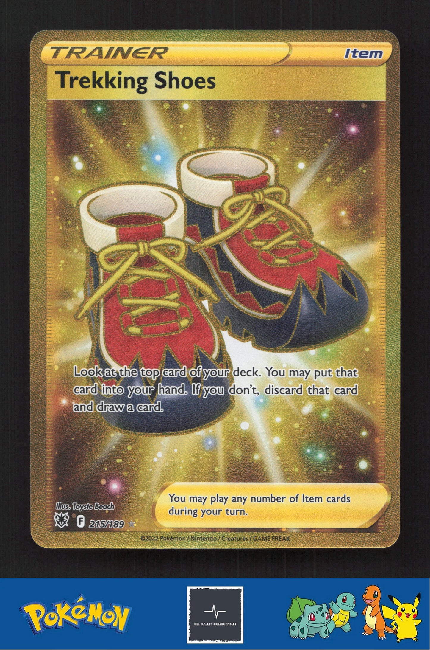 2022 Pokemon SWSH Astral Radiance 215/189 Trekking Shoes