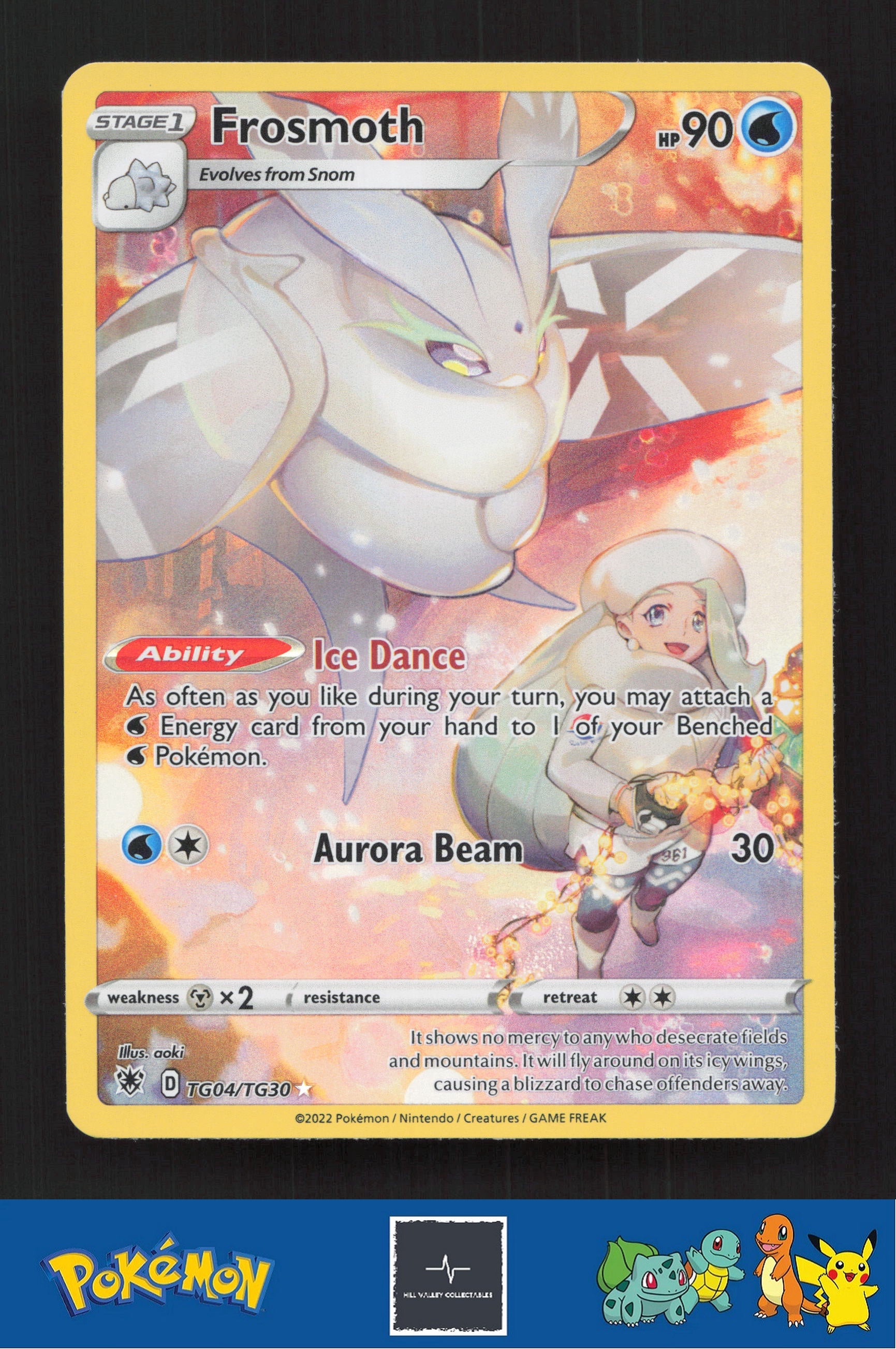 2022 Pokemon SWSH Astral Radiance TG04/TG30 Frosmoth