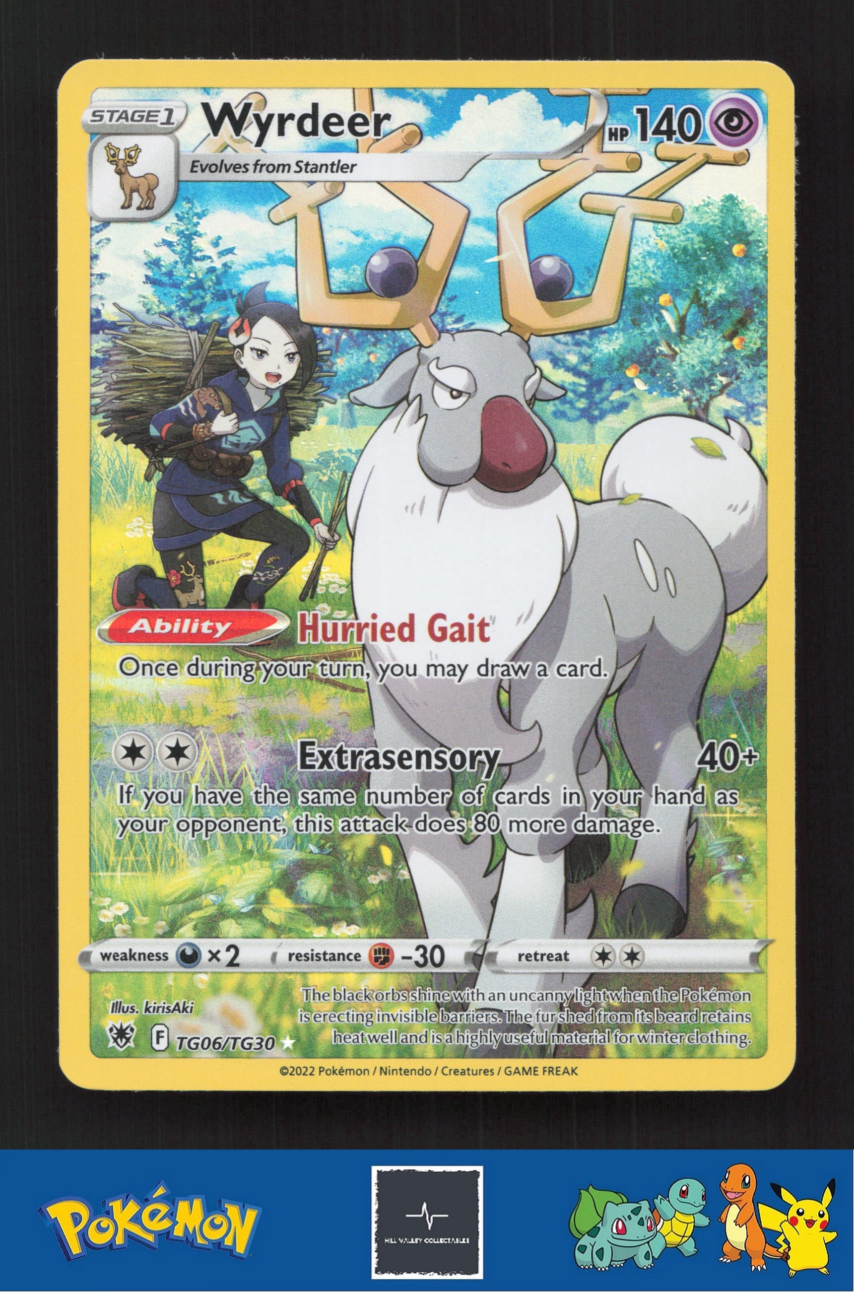 2022 Pokemon SWSH Astral Radiance TG06/TG30 Wyrdeer