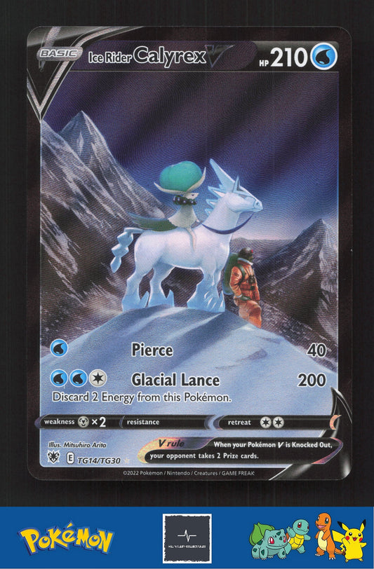 2022 Pokemon SWSH Astral Radiance TG14/TG30 Ice Rider Calyrex V