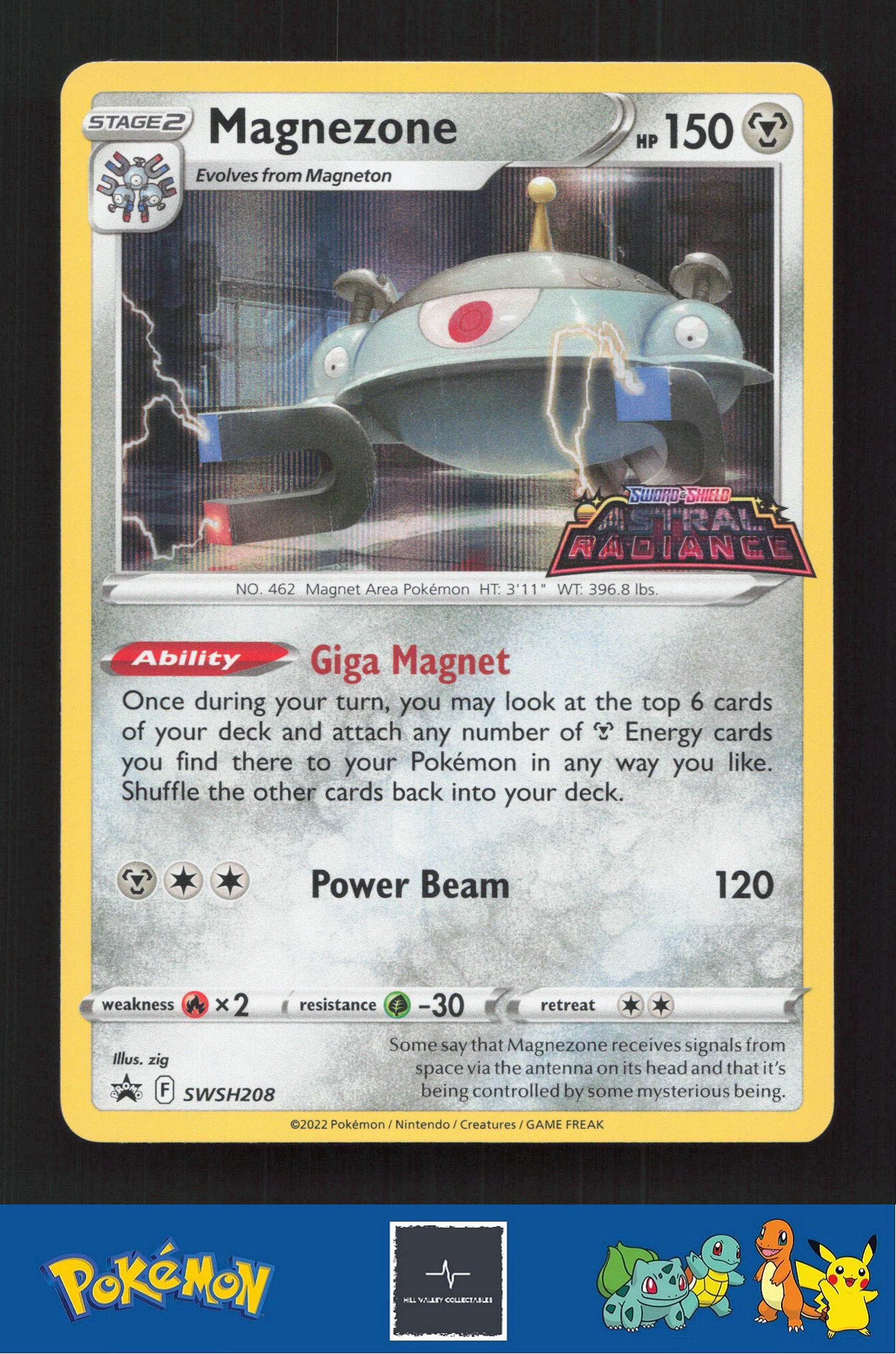 2022 Pokemon SWSH Astral Radiance Promo SWSH208 Magnezone