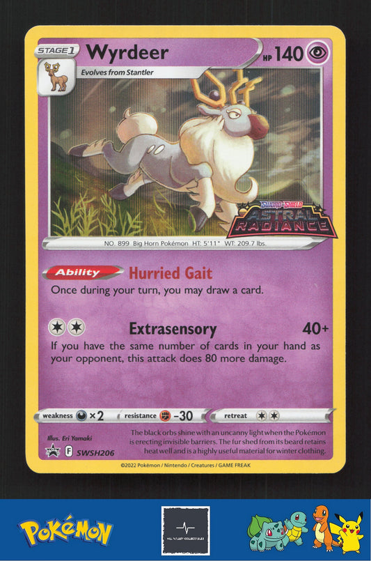 2022 Pokemon SWSH Astral Radiance Promo SWSH206 Wyrdeer