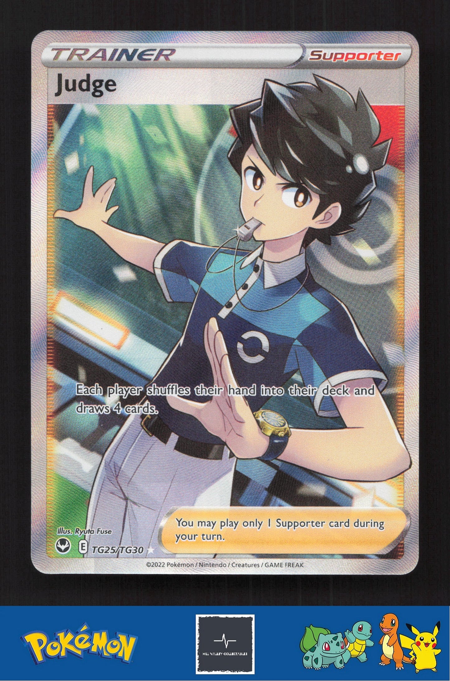 2020 Pokemon SWSH Silver Tempest TG25/TG30 Judge