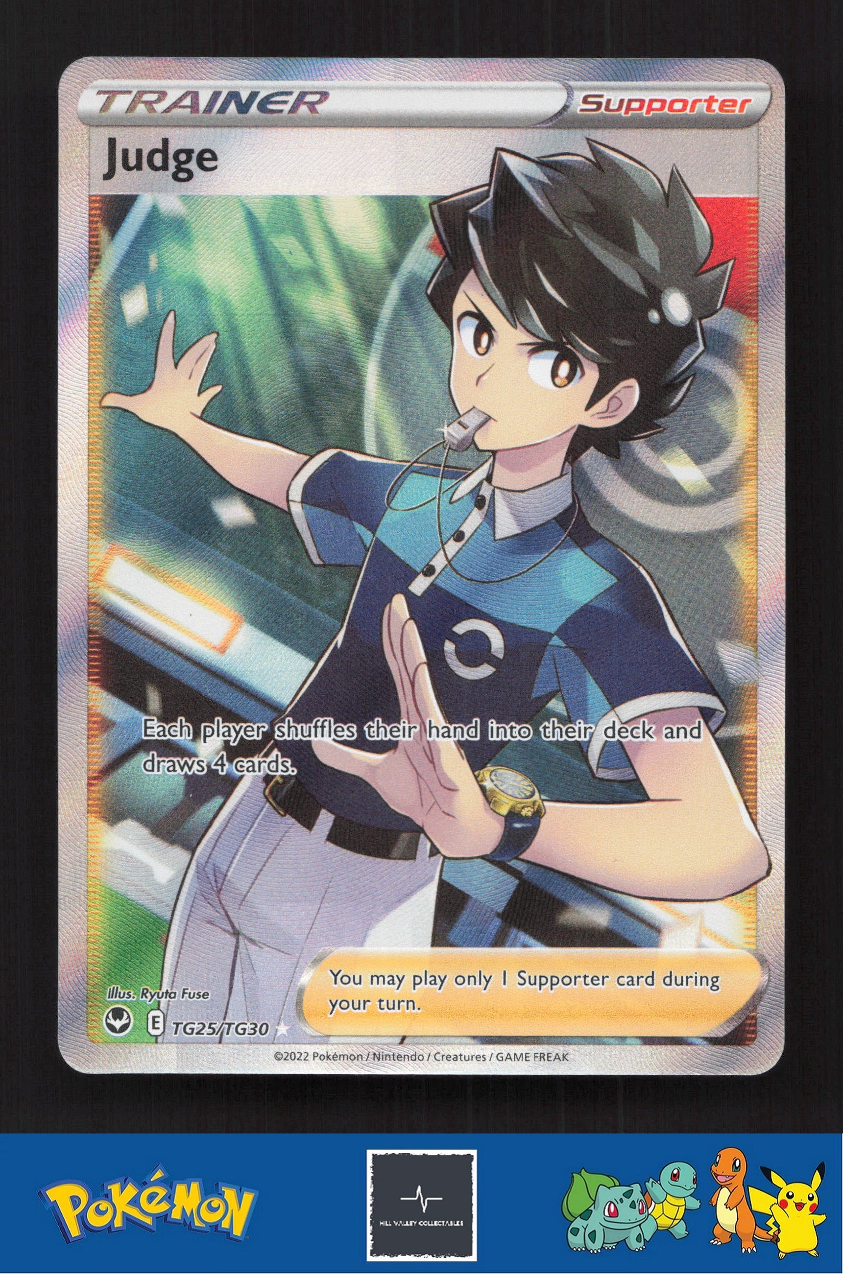 2020 Pokemon SWSH Silver Tempest TG25/TG30 Judge