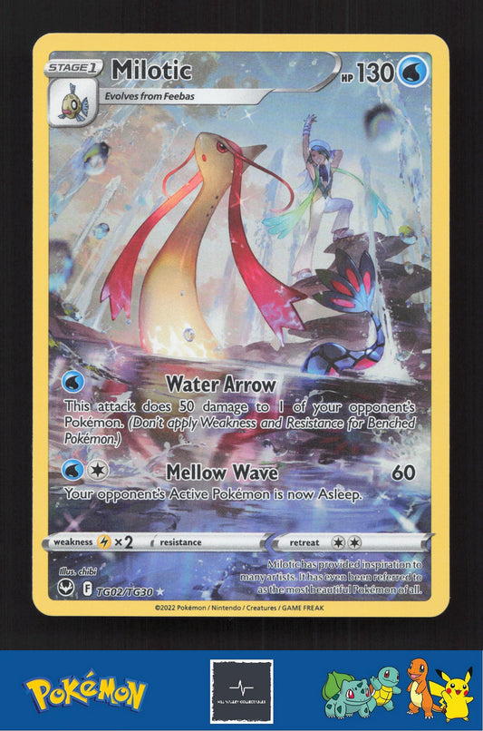 2020 Pokemon SWSH Silver Tempest TG02/TG30 Milotic