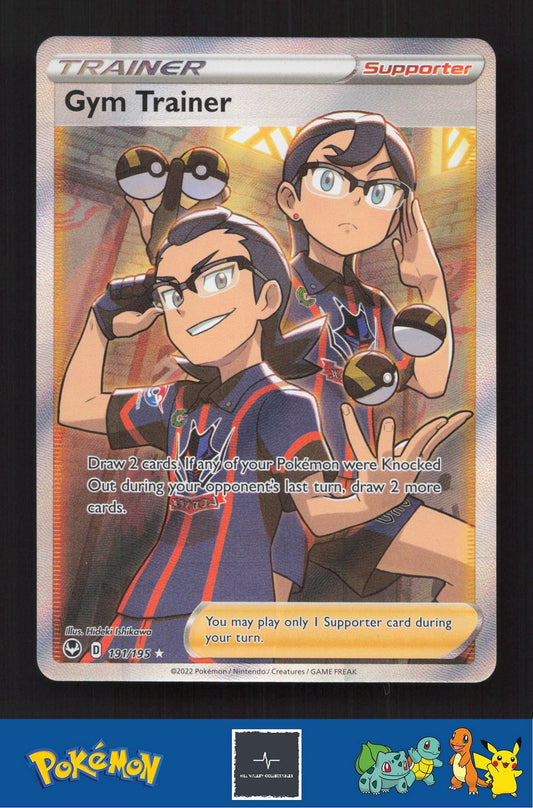 2020 Pokemon SWSH Silver Tempest 191/195 Gym Trainer