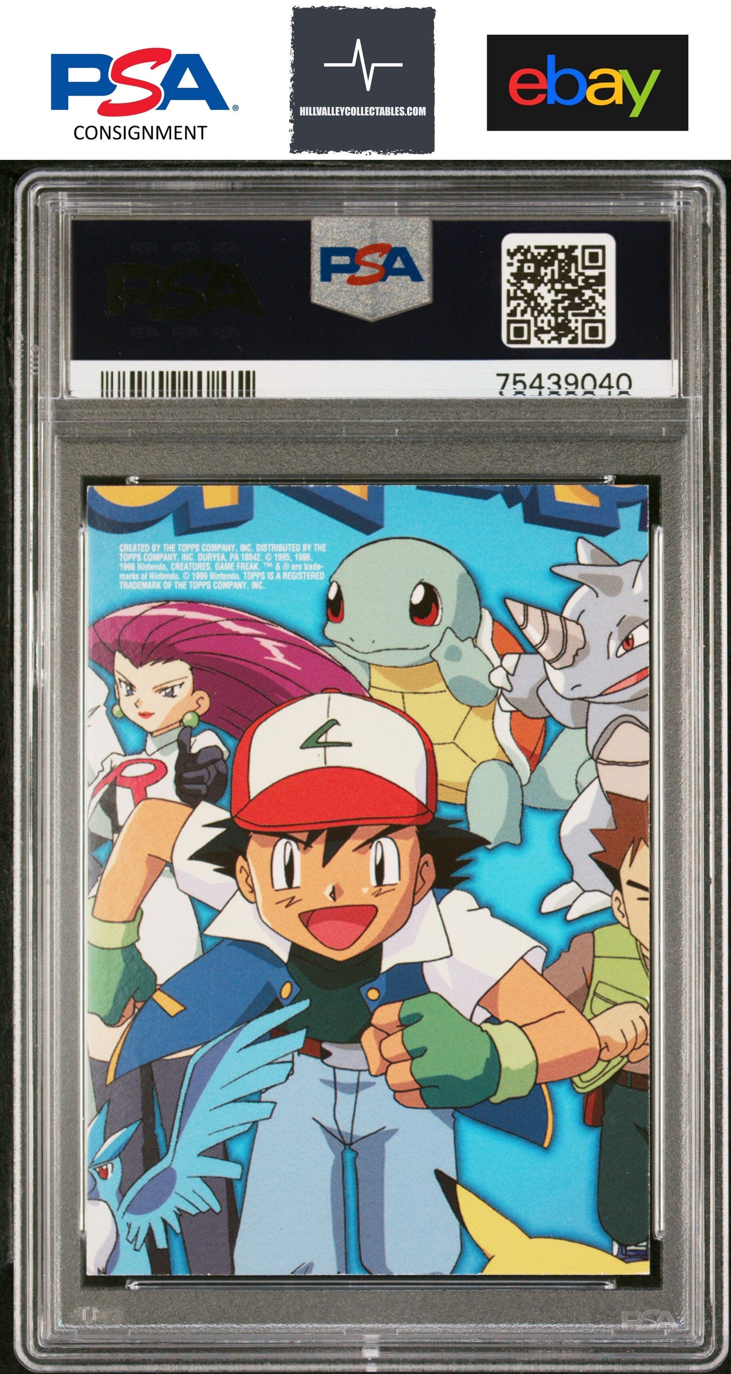 eBay link in description - 1999 Topps Pokemon Series 1 Character Cards TV9 Jesse (Jessie Team Rocket)