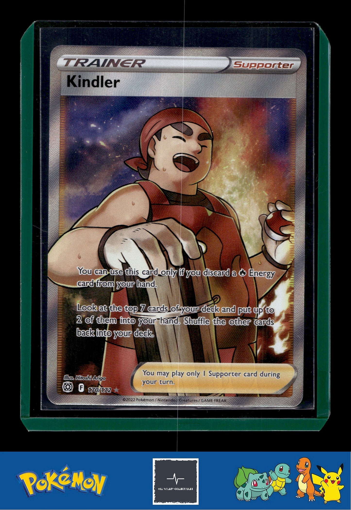 2021 Pokemon SWSH Brilliant Stars 170/172 Kindler