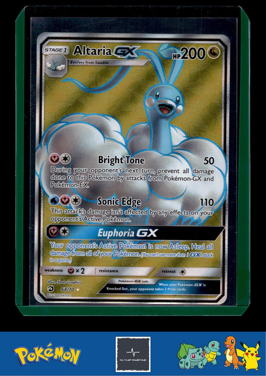 2018 Pokemon SM Dragon Majesty 68/70 Altaria GX