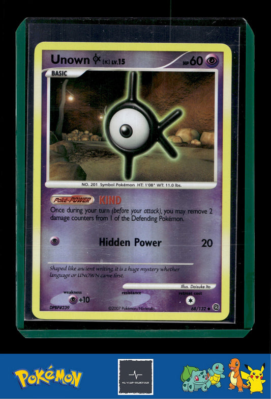 2007 DP Secret Wonders 68/132 Unown [K] Reverse