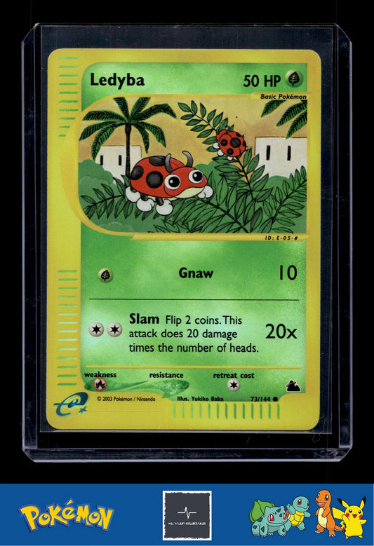 2003 Pokemon Skyridge 073/144 Ledyba Reverse