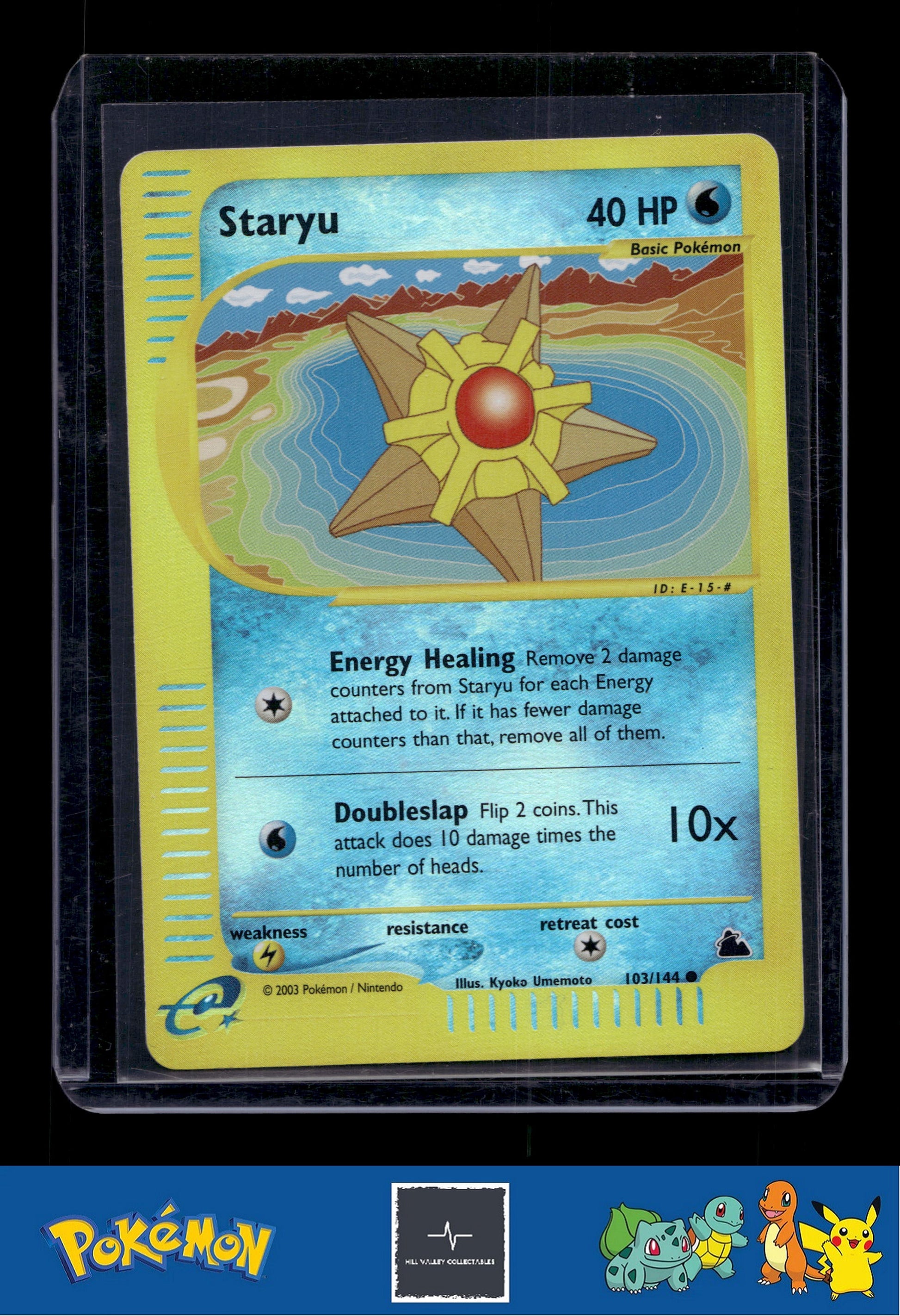 2003 Pokemon Skyridge 103/144 Staryu Reverse