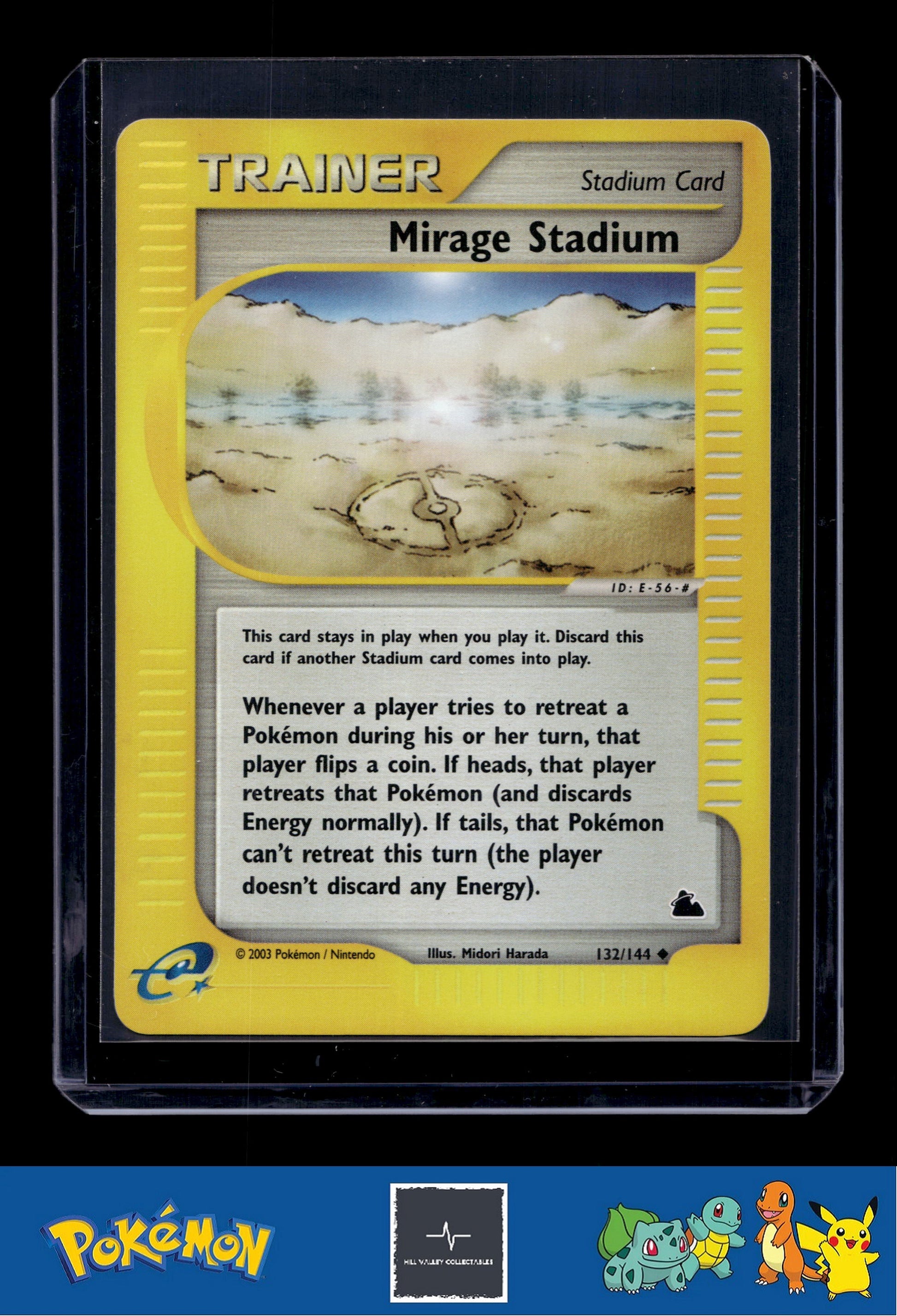 2003 Pokemon Skyridge 132/144 Mirage Stadium Reverse