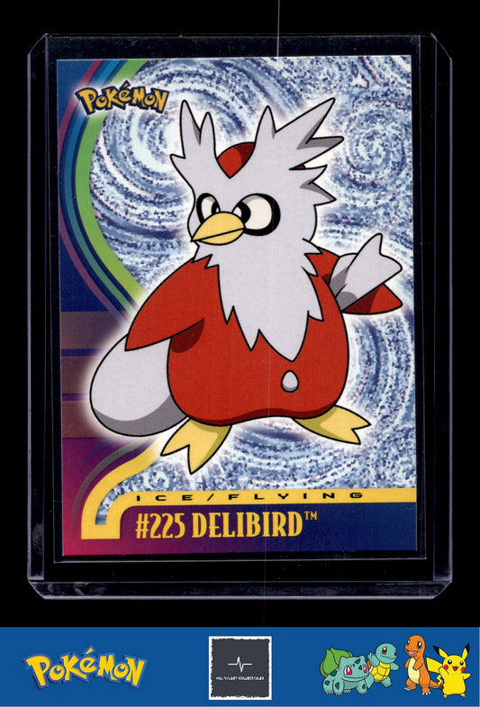 2001 Topps Johto League Champions 225 Delibird