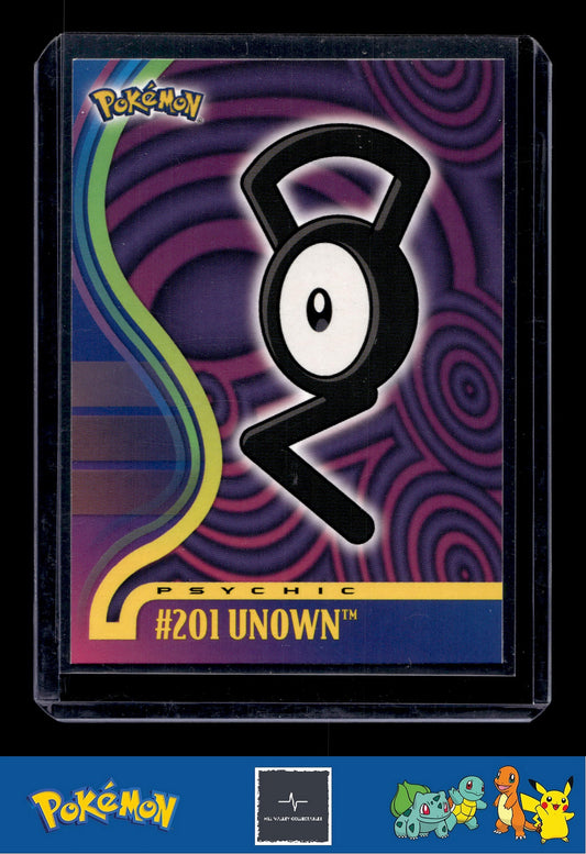 2001 Topps Johto League Champions 201 Unown