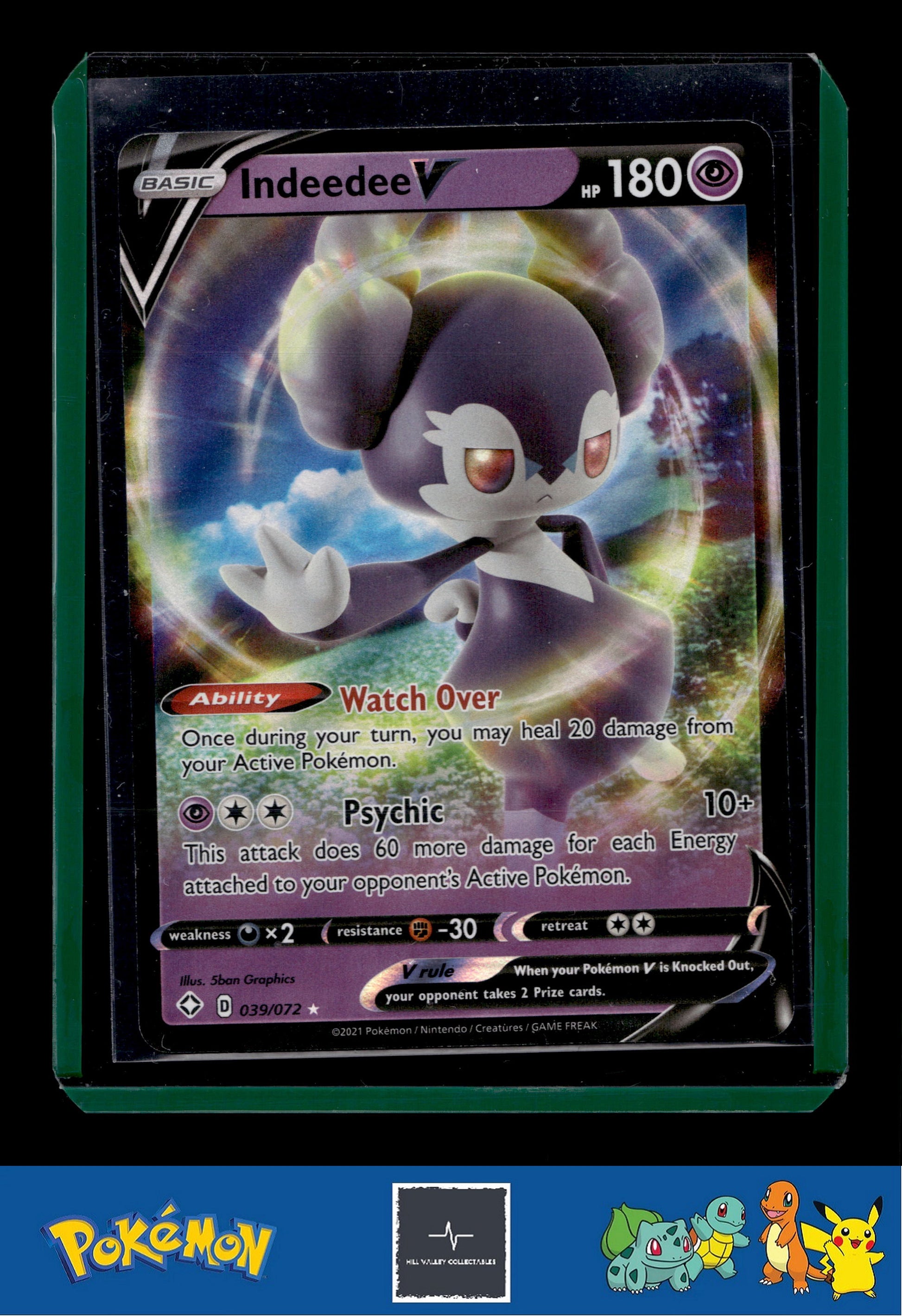 Pokemon SWSH Shining Fates 039/072 Indeedee V