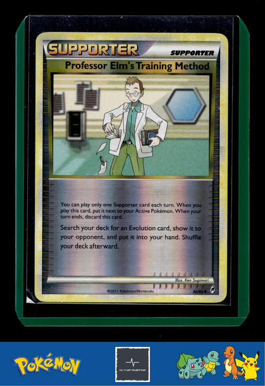 Pokemon Call of Legends 82/95 Professor Elm's Training Method