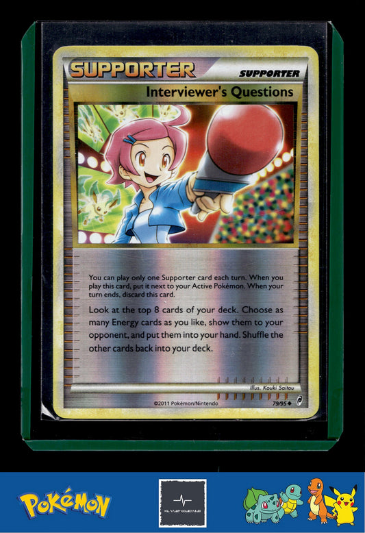 Pokemon Call of Legends 79/95 Interviewer's Questions