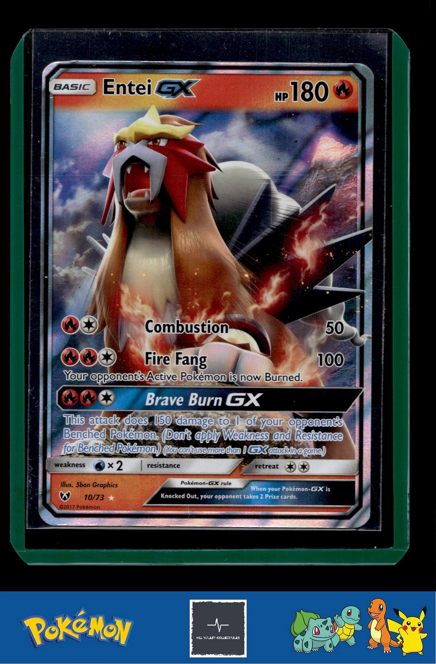 Pokemon Shining Legends 10/73 Entei GX