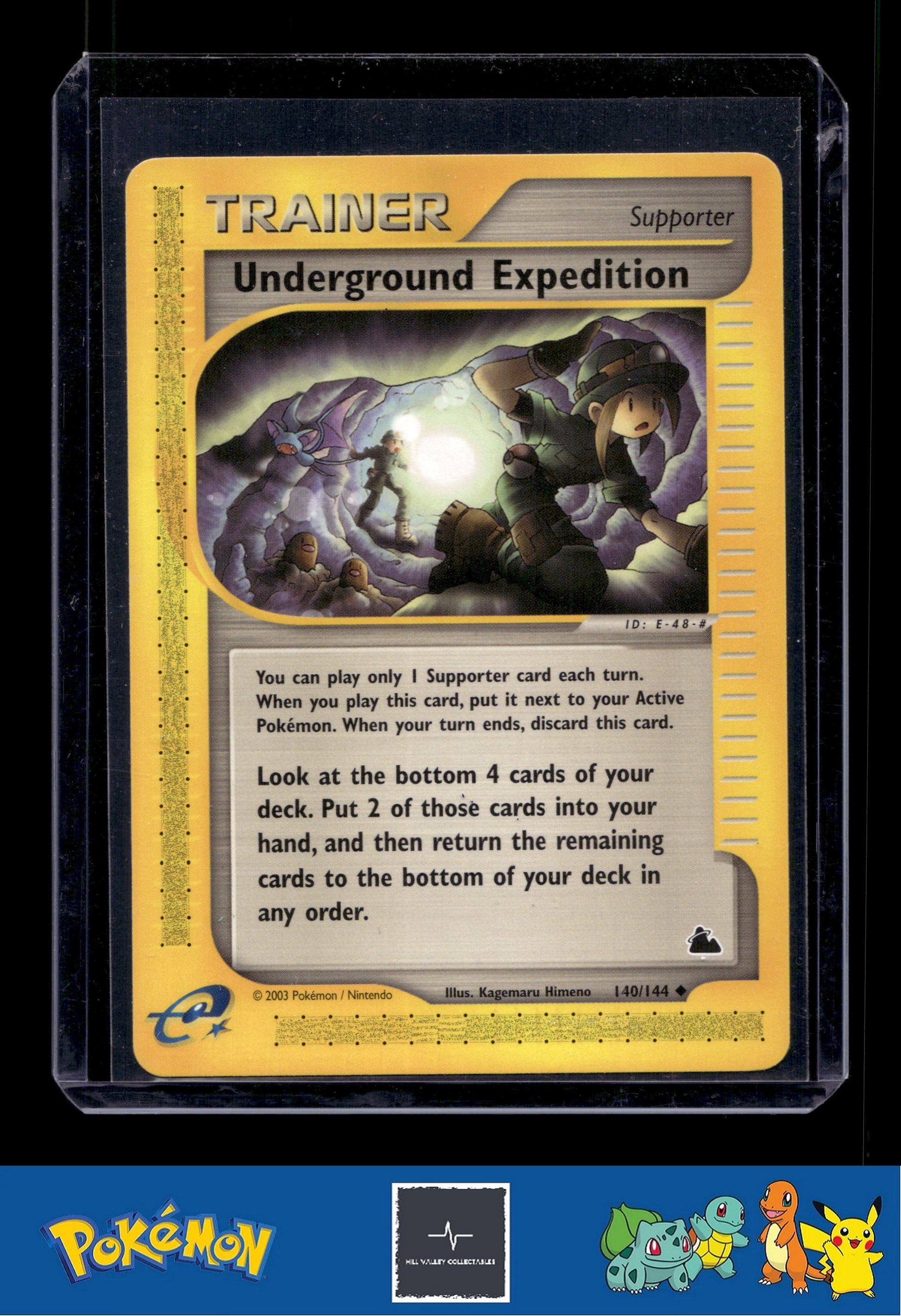 Pokemon Skyridge 140/144 Underground Expedition