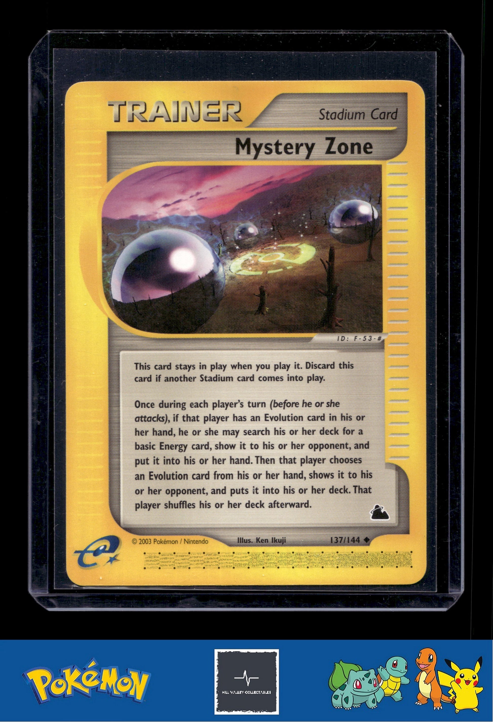 Pokemon Skyridge 137/144 Mystery Zone