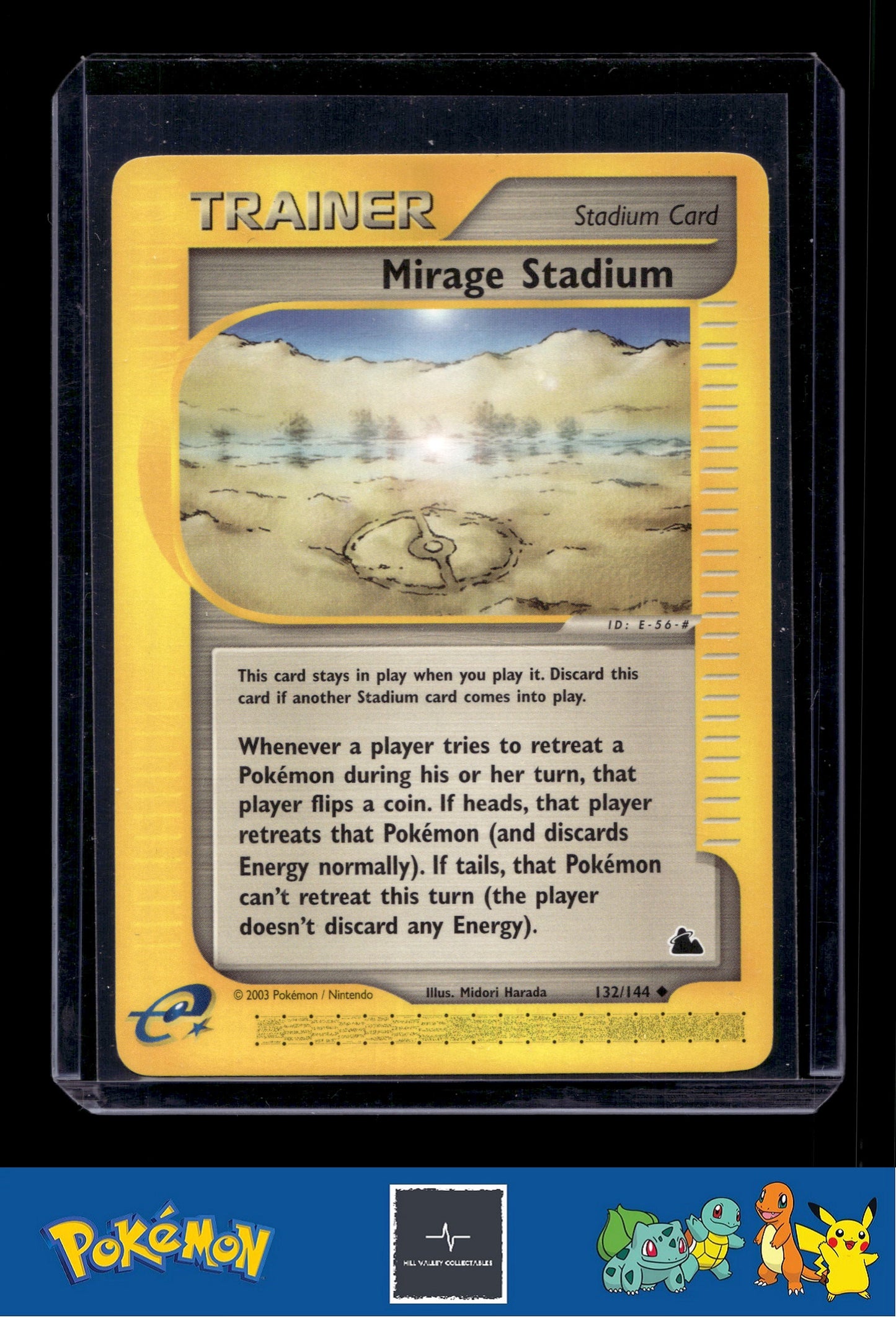 Pokemon Skyridge 132/144 Mirage Stadium