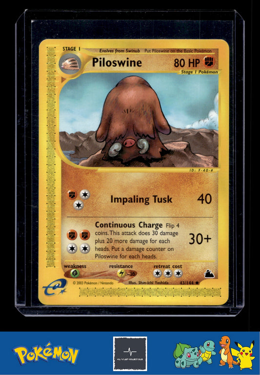 Pokemon Skyridge 43/144 Piloswine