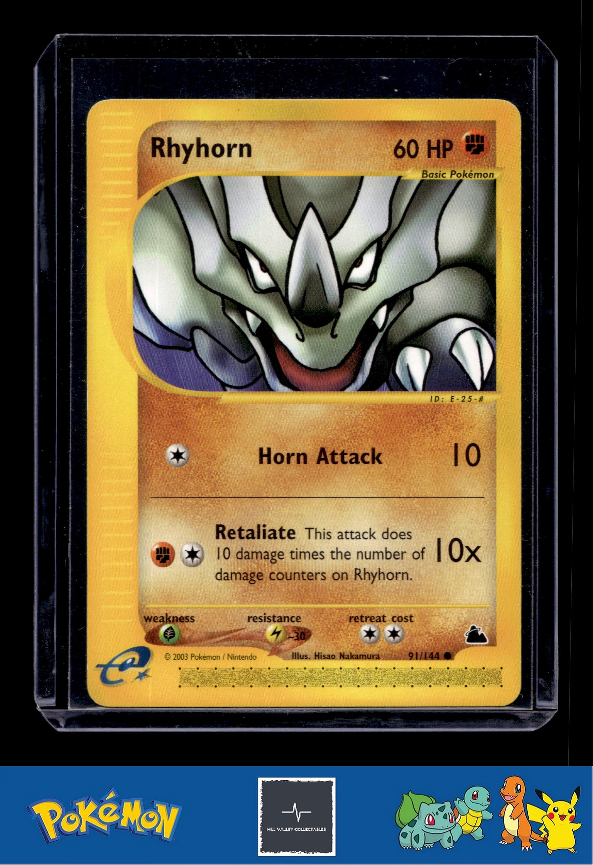 Pokemon Skyridge 91/144 Rhyhorn