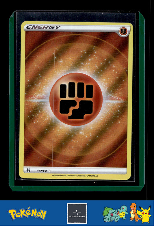 Pokemon SWSH Crown Zenith 157/159 Fighting Energy (Texture)