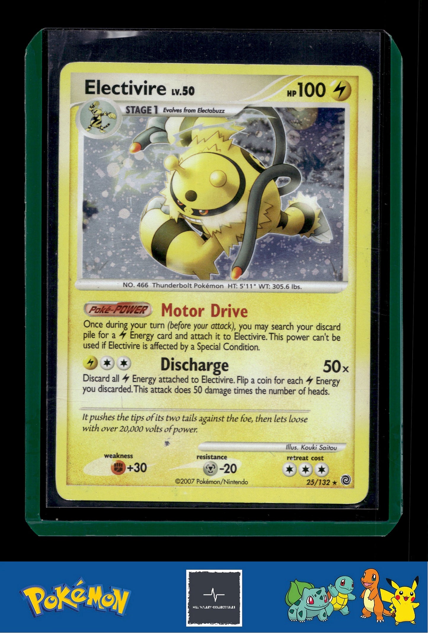 Pokemon Secret Wonders 25/132 Electivire Holo