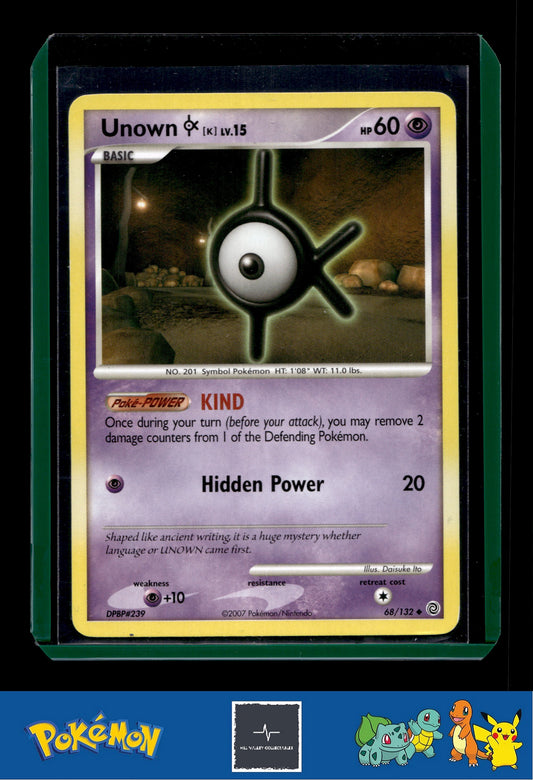 Pokemon Secret Wonders 68/132 Unown [K]