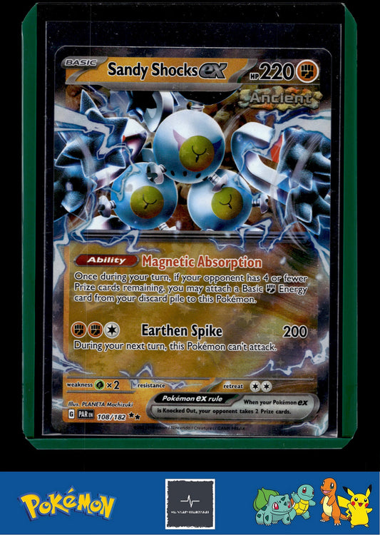 Pokemon SV Paradox Rift 108/182 Sandy Shocks ex