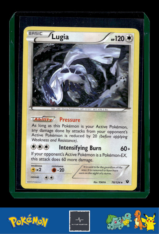 Pokemon Deck Exclusives 078/124 Lugia (XY Fates Collide)