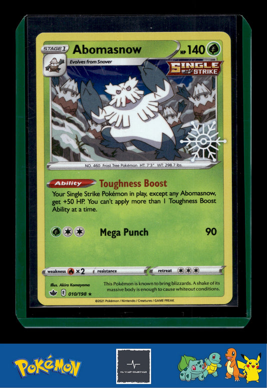 Pokemon SWSH 010/198 Abomasnow (Holiday Calendar)