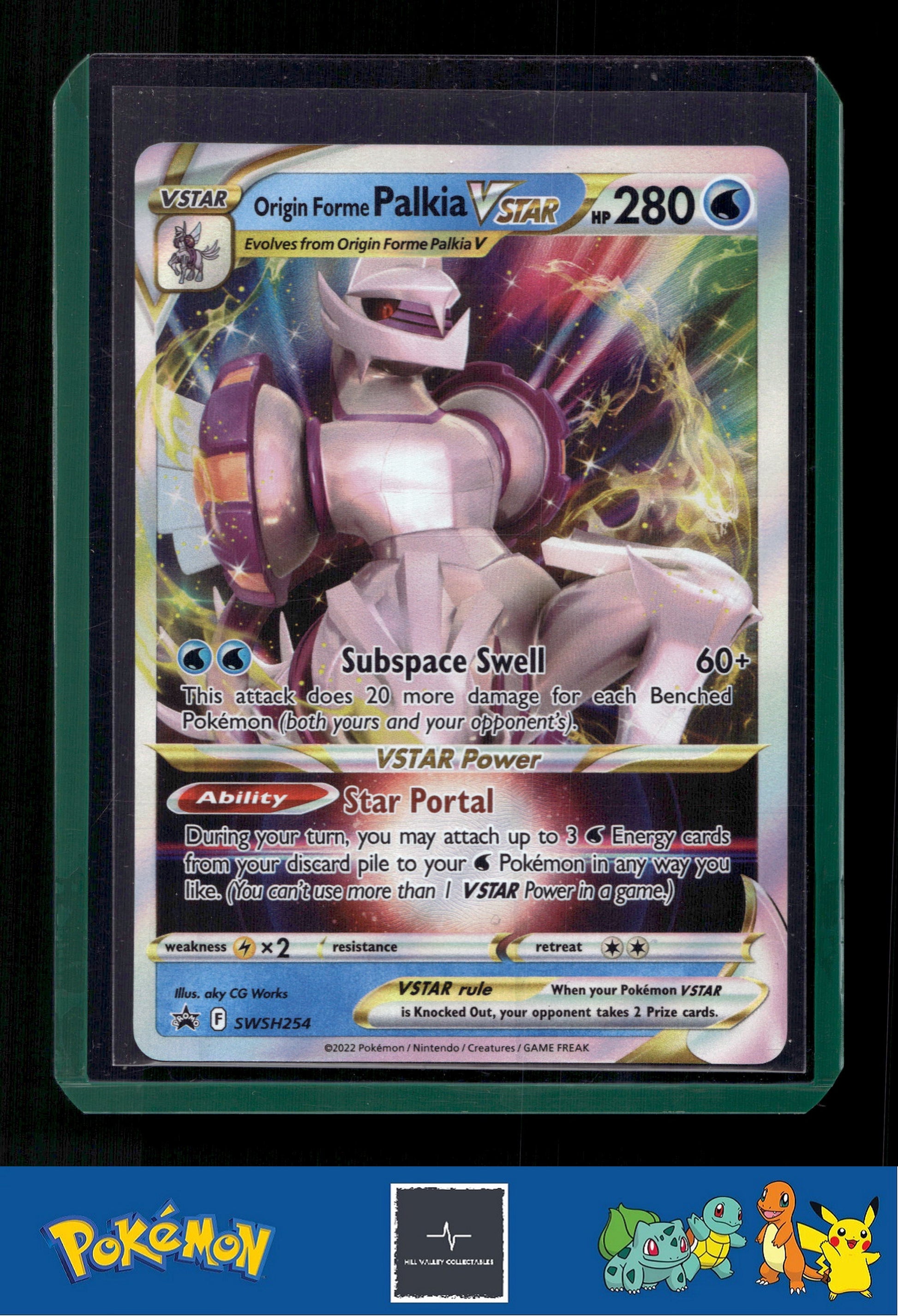 Pokemon SWSH Sword & Shield Promo SWSH254 Origin Forme Palkia VSTAR