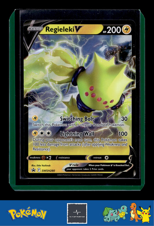 Pokemon SWSH Sword & Shield Promo SWSH280 Regieleki V