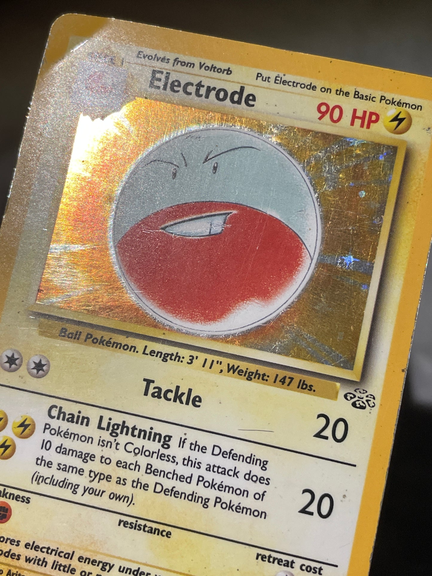 1999 Pokemon Jungle 2/64 Electrode Holo