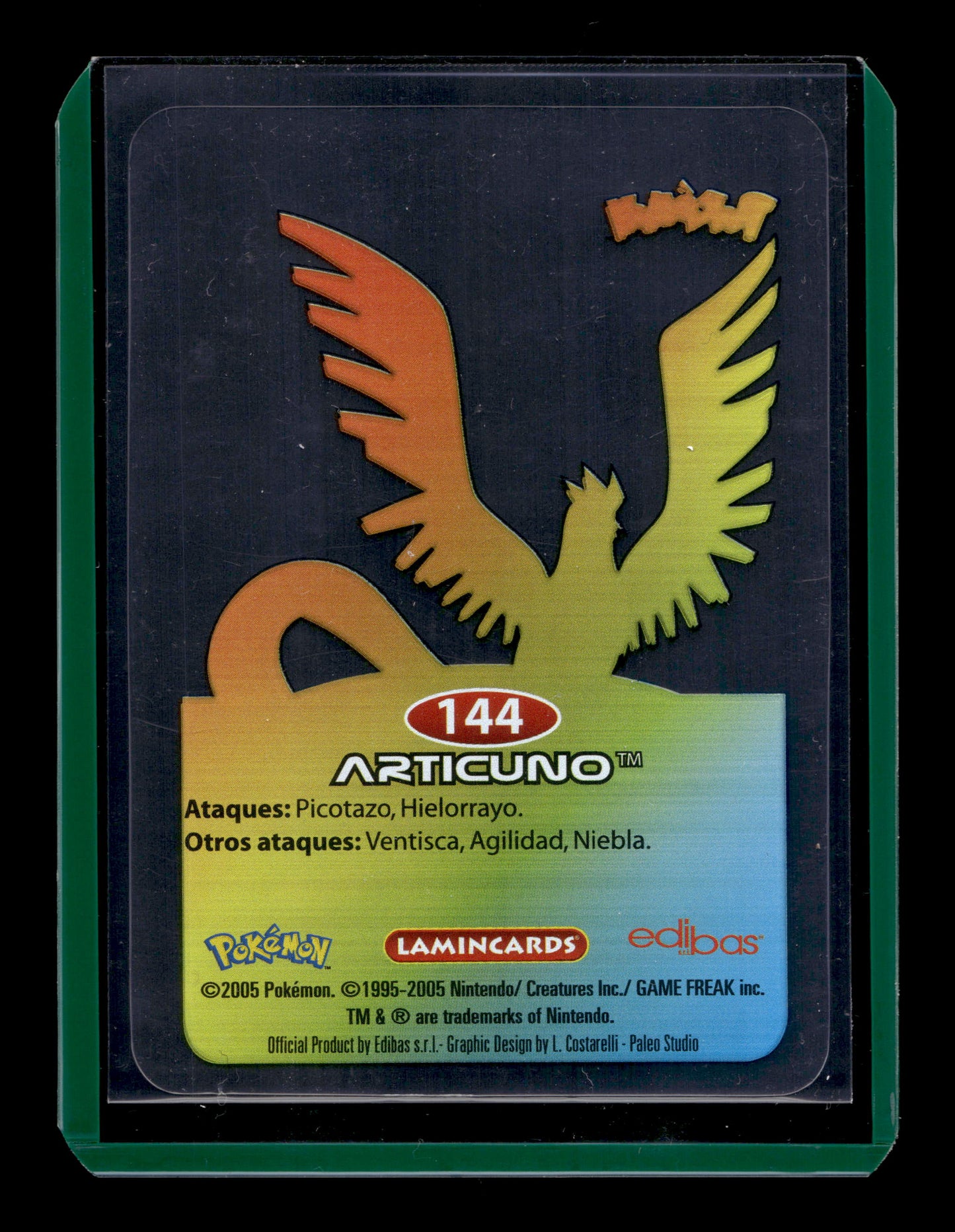 2005 Pokemon Lamincards 144 Articuno