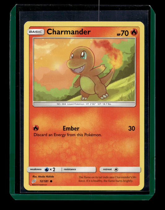 2019 Pokemon SM Team Up 12/181 Charmander