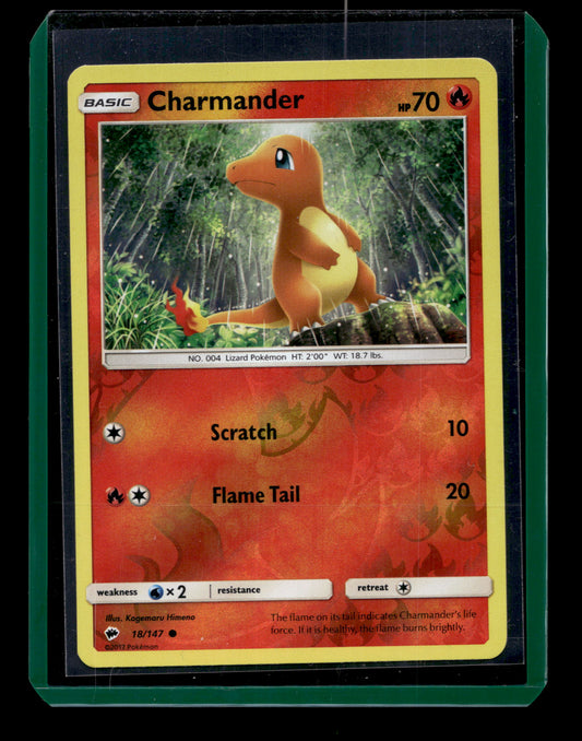 2017 Pokemon SM Burning Shadows 18/147 Charmander Reverse