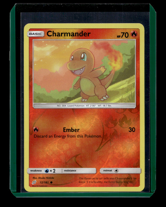 2019 Pokemon SM Team Up 12/181 Charmander Reverse