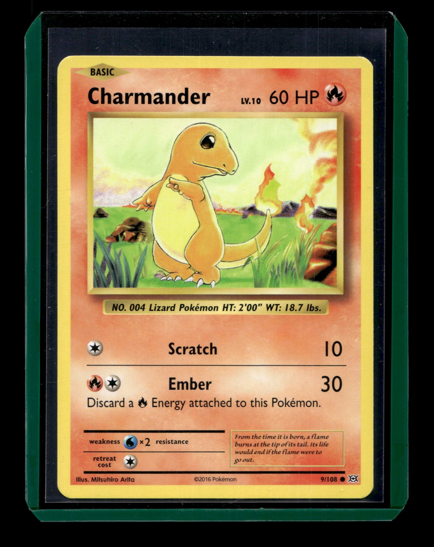 2016 Pokemon XY Evolutions 9/108 Charmander