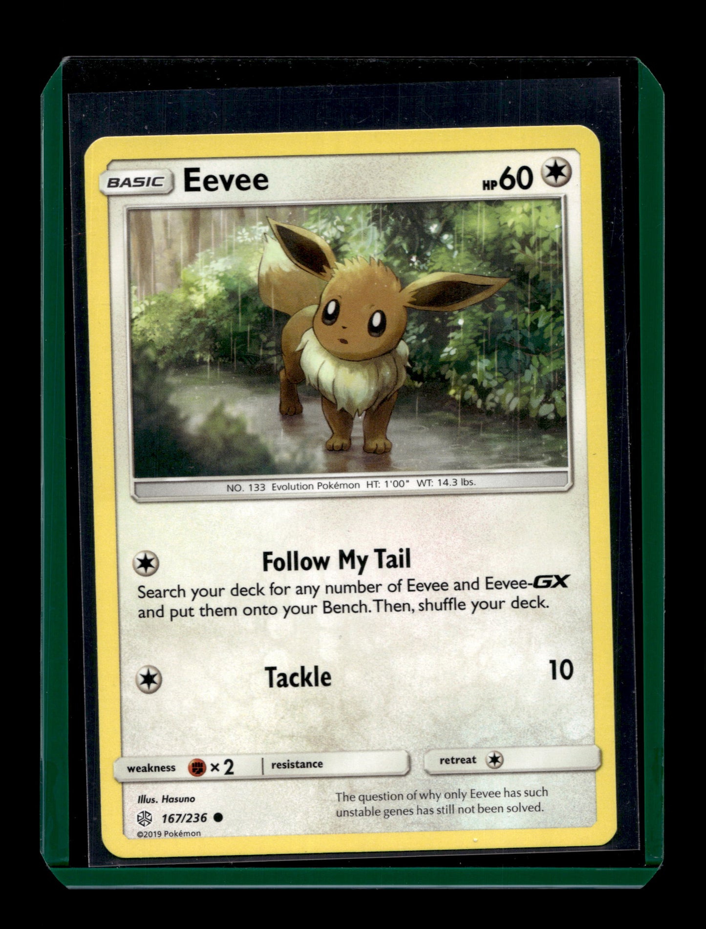 2019 Pokemon SM Cosmic Eclipse 167/236 Eevee