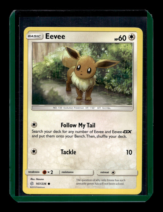 2019 Pokemon SM Cosmic Eclipse 167/236 Eevee