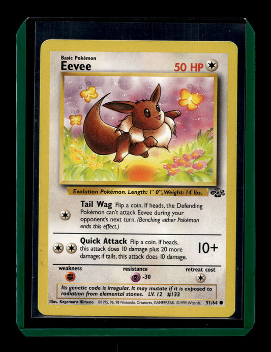 1999 Pokemon Jungle 251/64 Eevee